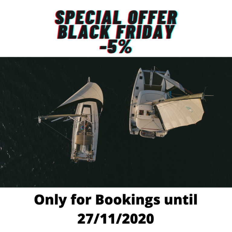 yacht charter black friday